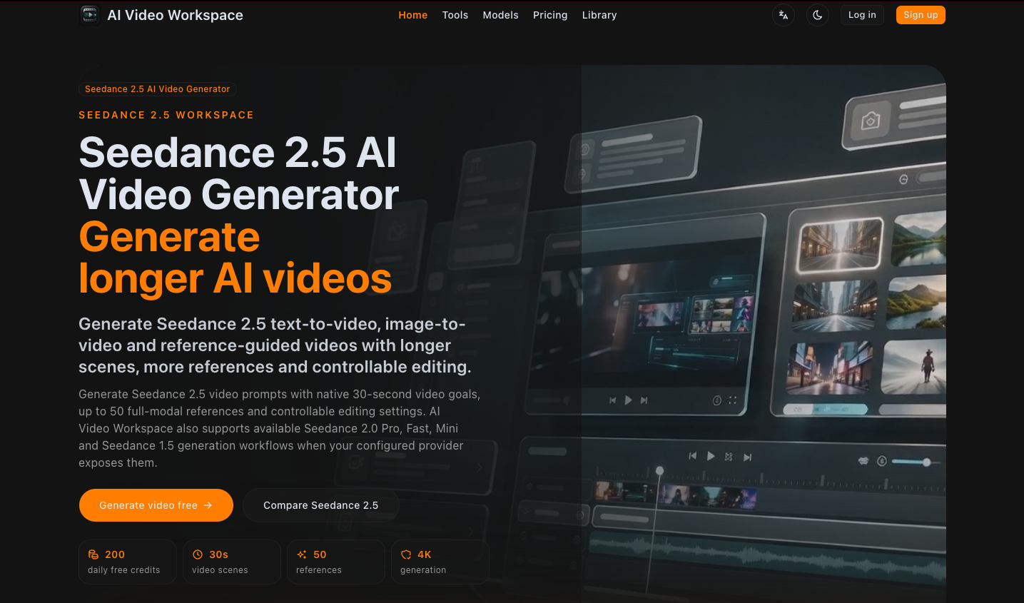 Seedance 2.5 AI Video Generato screenshot 2