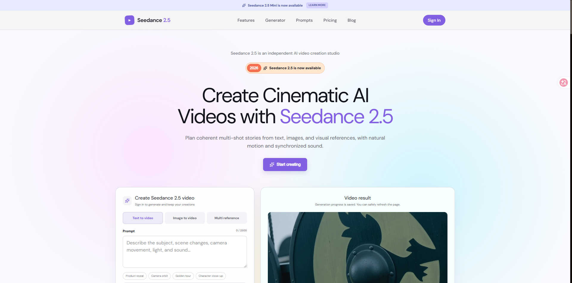 Seedance 2.5