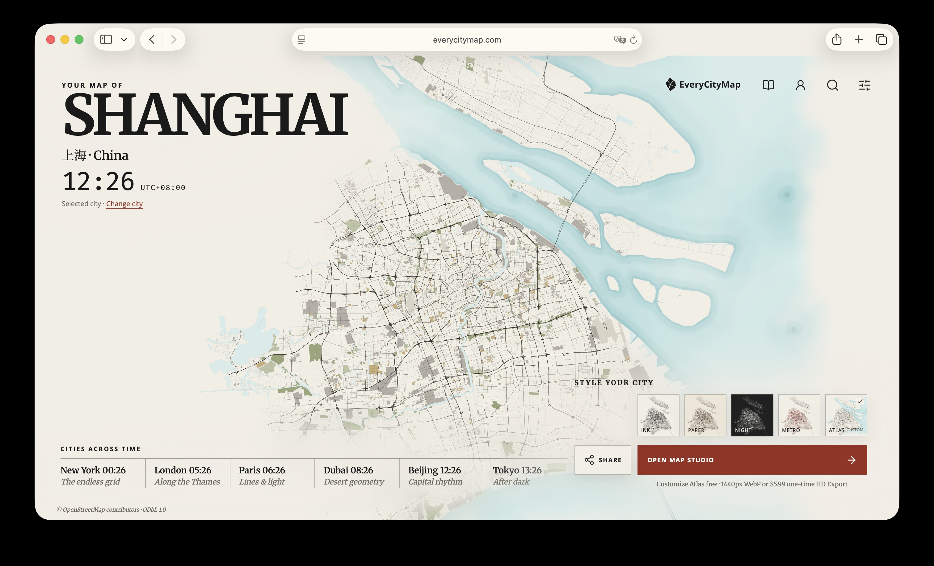 EveryCityMap